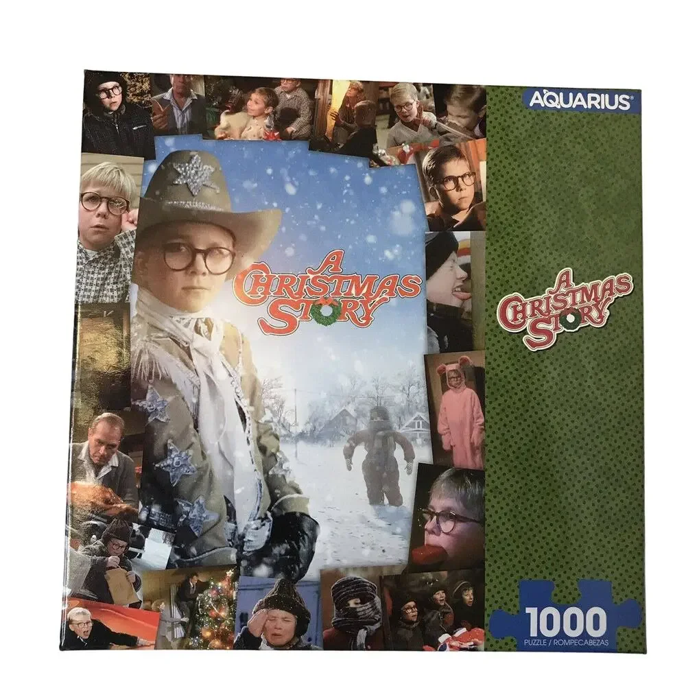 A Christmas Story Jigsaw Puzzle 1000 Pieces by Aquarius 20” x 28” Movie TV Show
